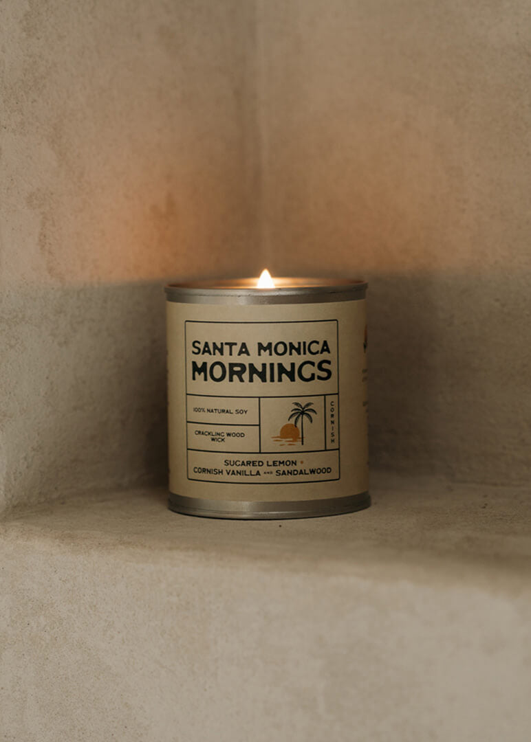 Kernowfornia Soul® Hand poured Eco-Friendly Soy Candle | Santa Monica Mornings