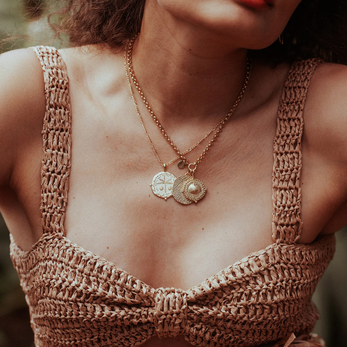 Cabinet | Shade Talisman Pendant On Trace Chain