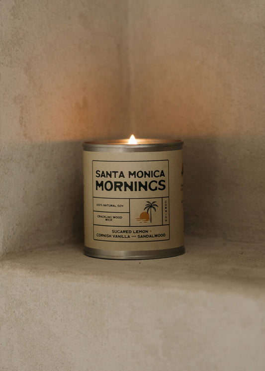 Kernowfornia Soul® Hand poured Eco-Friendly Soy Candle | Santa Monica Mornings