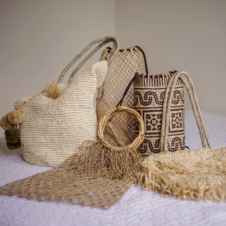 Elephant Grass Tote Bag